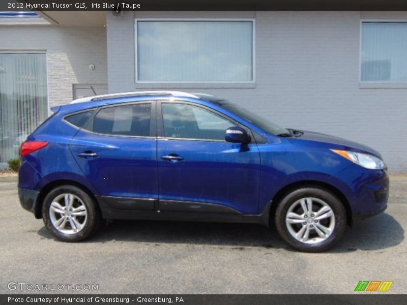 Iris Blue / Taupe 2012 Hyundai Tucson GLS