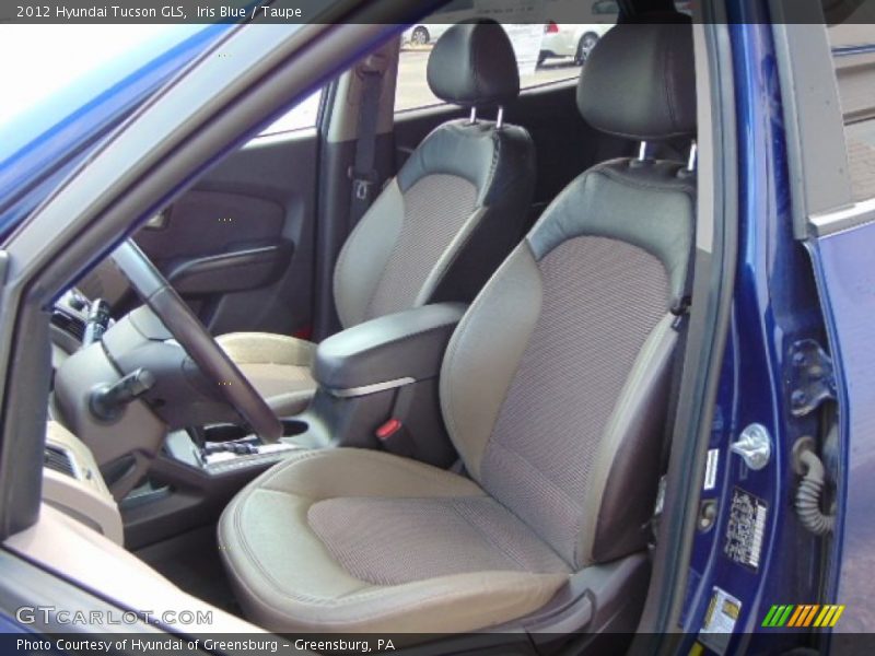 Iris Blue / Taupe 2012 Hyundai Tucson GLS