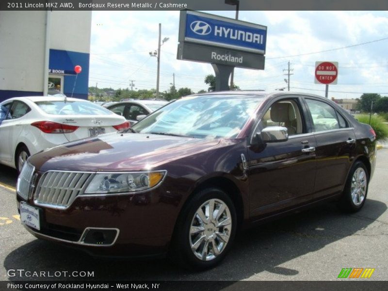 Bordeaux Reserve Metallic / Cashmere 2011 Lincoln MKZ AWD