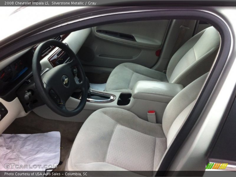  2008 Impala LS Gray Interior