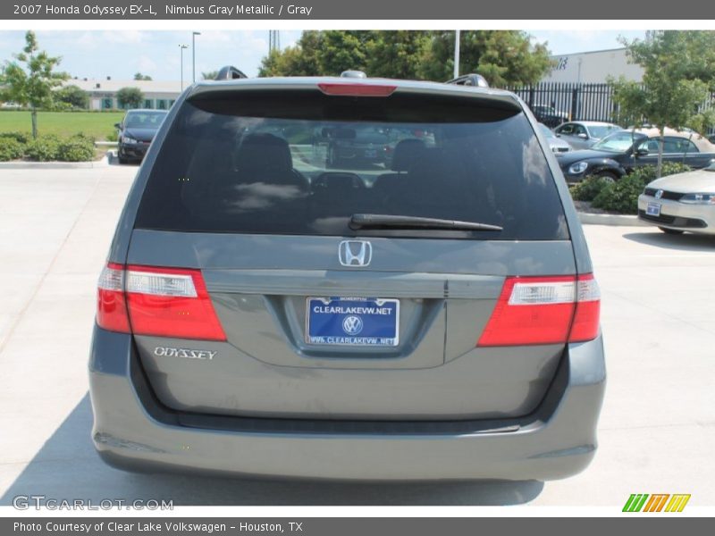 Nimbus Gray Metallic / Gray 2007 Honda Odyssey EX-L