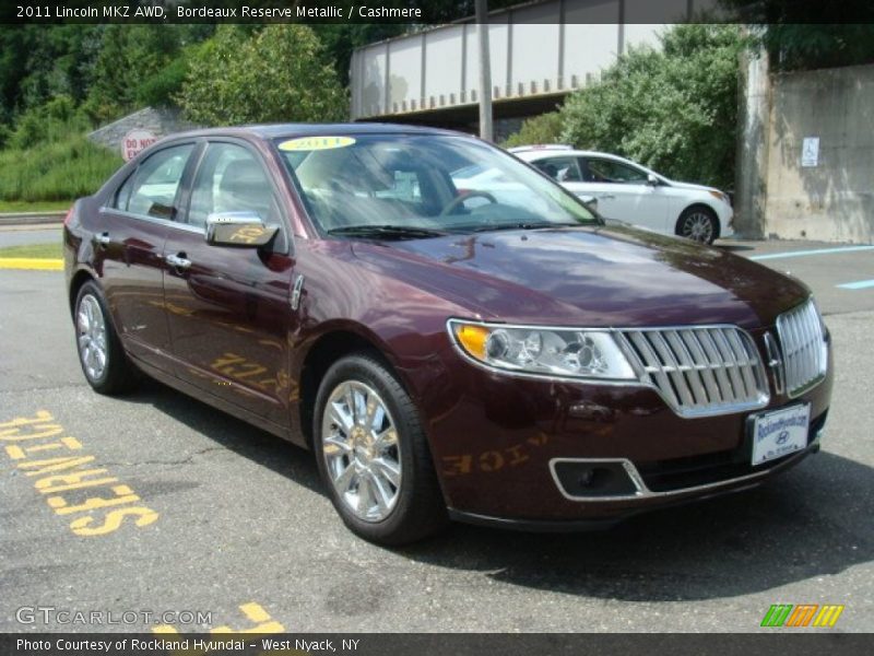 Bordeaux Reserve Metallic / Cashmere 2011 Lincoln MKZ AWD