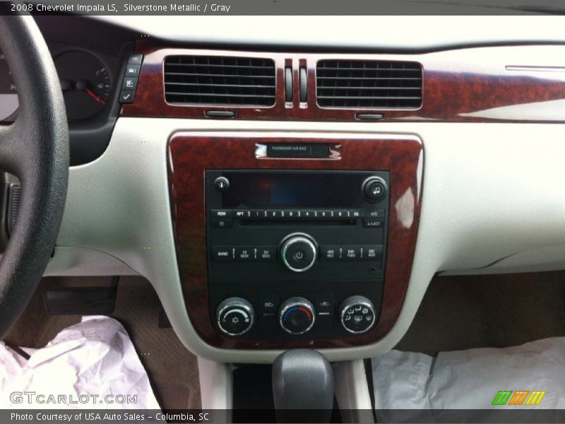 Silverstone Metallic / Gray 2008 Chevrolet Impala LS