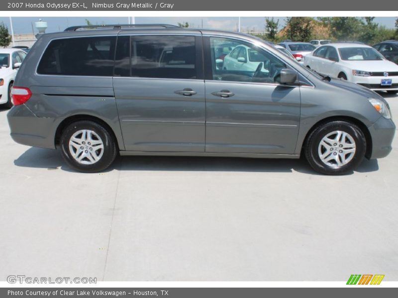 Nimbus Gray Metallic / Gray 2007 Honda Odyssey EX-L