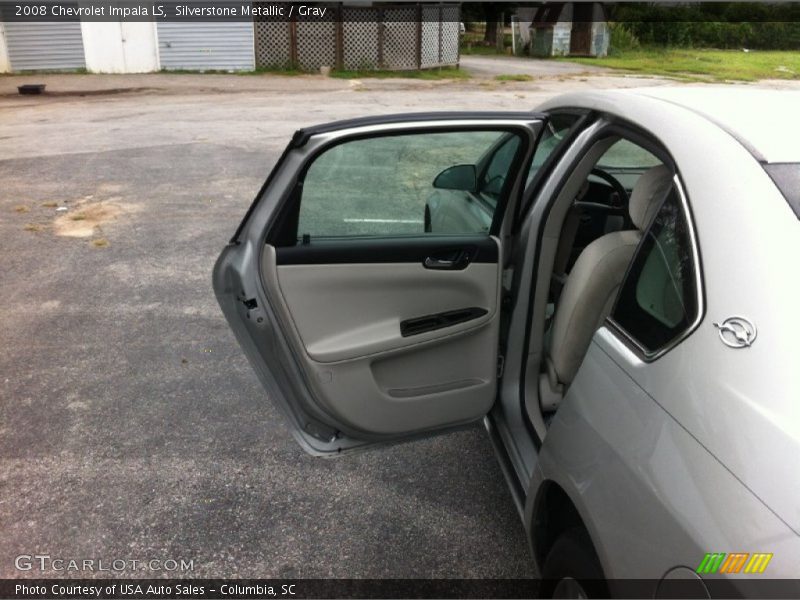 Silverstone Metallic / Gray 2008 Chevrolet Impala LS