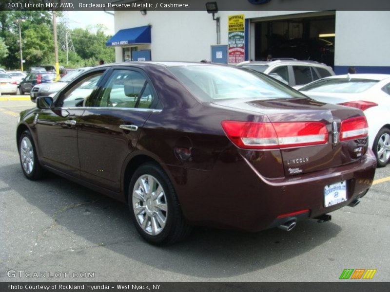 Bordeaux Reserve Metallic / Cashmere 2011 Lincoln MKZ AWD