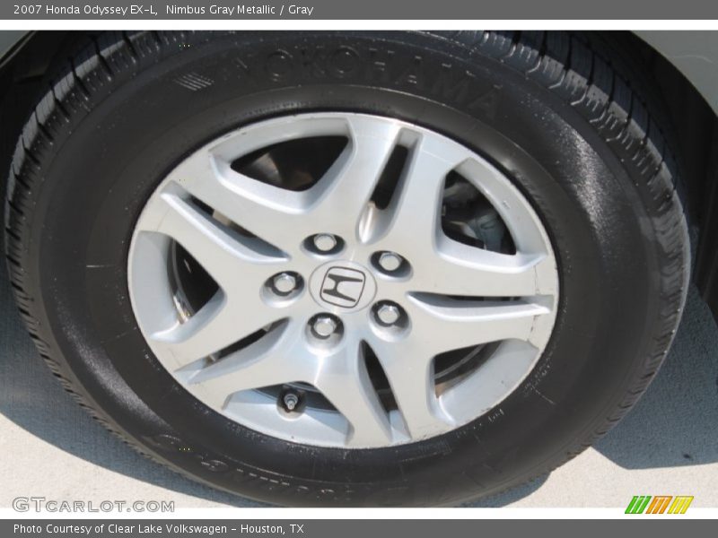 Nimbus Gray Metallic / Gray 2007 Honda Odyssey EX-L