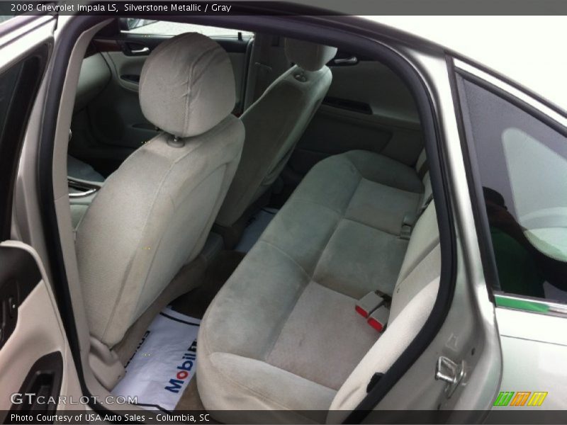 Silverstone Metallic / Gray 2008 Chevrolet Impala LS