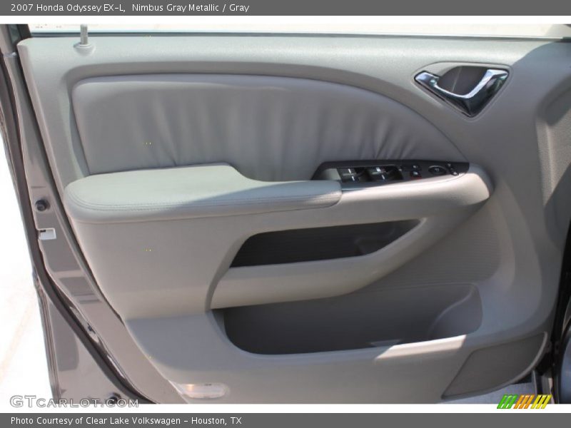 Nimbus Gray Metallic / Gray 2007 Honda Odyssey EX-L