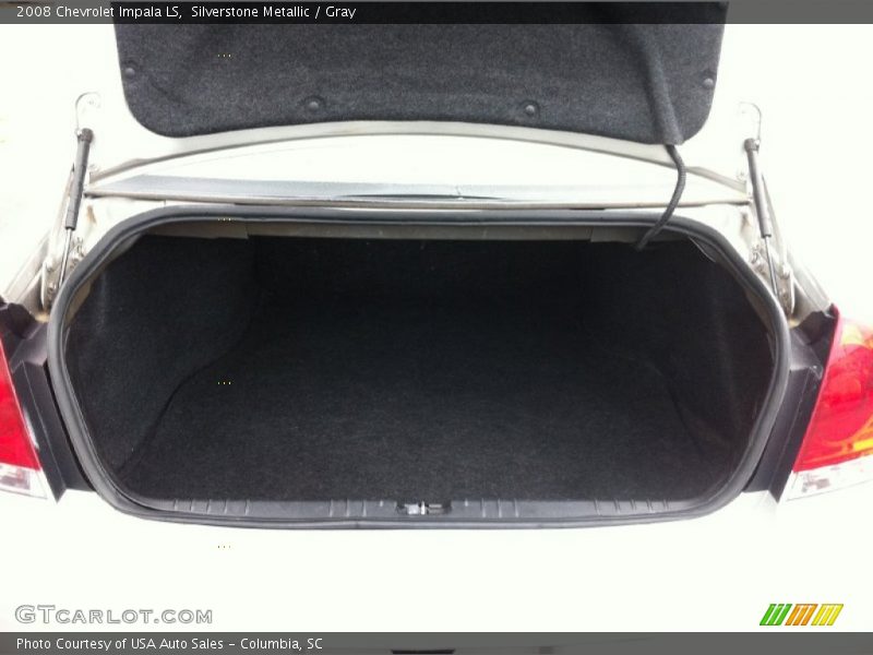 Silverstone Metallic / Gray 2008 Chevrolet Impala LS