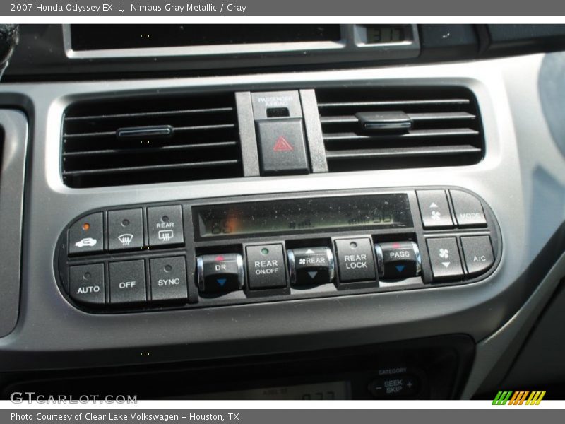 Nimbus Gray Metallic / Gray 2007 Honda Odyssey EX-L