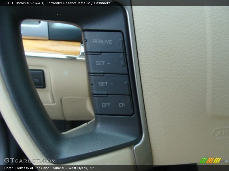 Bordeaux Reserve Metallic / Cashmere 2011 Lincoln MKZ AWD