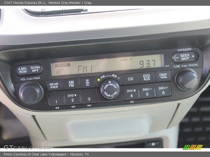 Nimbus Gray Metallic / Gray 2007 Honda Odyssey EX-L