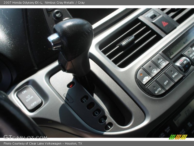 Nimbus Gray Metallic / Gray 2007 Honda Odyssey EX-L