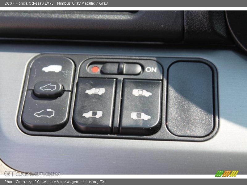 Nimbus Gray Metallic / Gray 2007 Honda Odyssey EX-L
