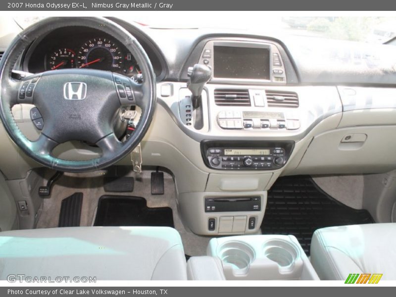 Nimbus Gray Metallic / Gray 2007 Honda Odyssey EX-L