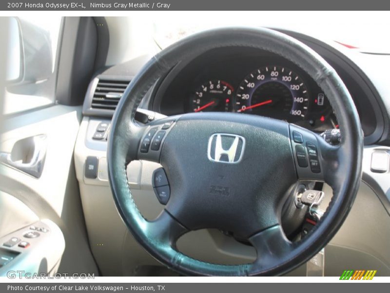 Nimbus Gray Metallic / Gray 2007 Honda Odyssey EX-L