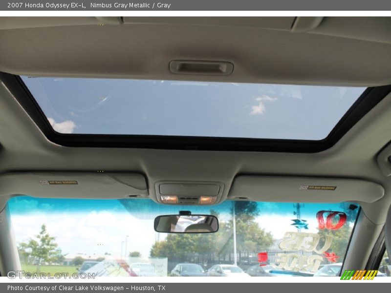 Nimbus Gray Metallic / Gray 2007 Honda Odyssey EX-L