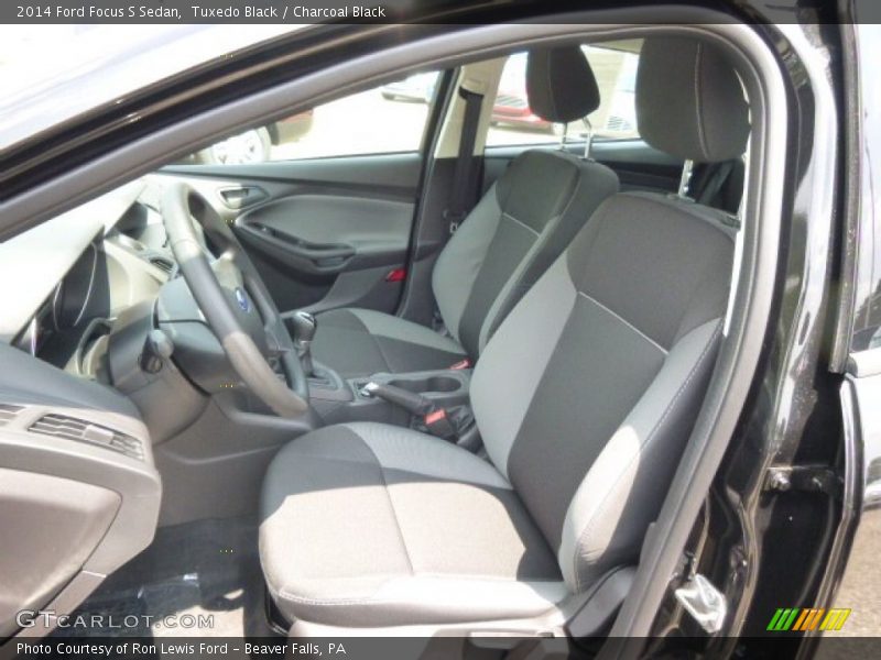 Tuxedo Black / Charcoal Black 2014 Ford Focus S Sedan