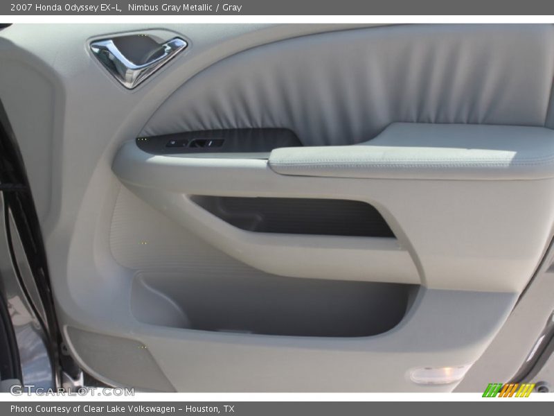 Nimbus Gray Metallic / Gray 2007 Honda Odyssey EX-L