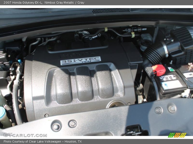 Nimbus Gray Metallic / Gray 2007 Honda Odyssey EX-L