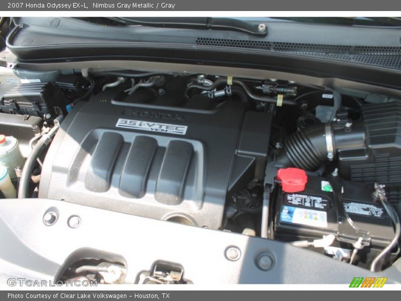 Nimbus Gray Metallic / Gray 2007 Honda Odyssey EX-L