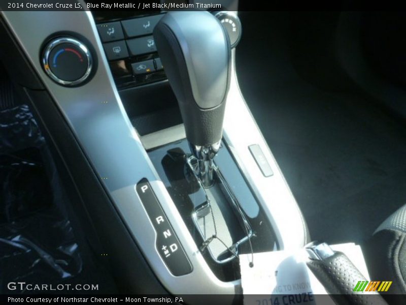 Blue Ray Metallic / Jet Black/Medium Titanium 2014 Chevrolet Cruze LS