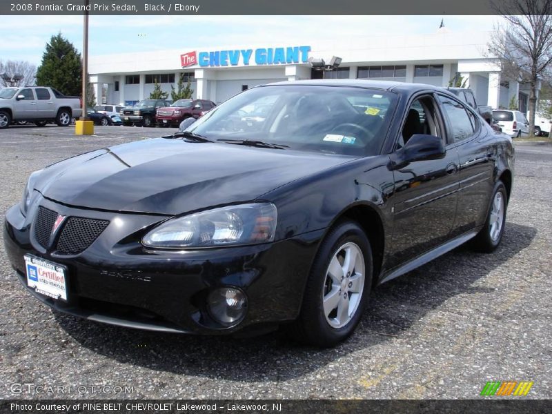 Black / Ebony 2008 Pontiac Grand Prix Sedan