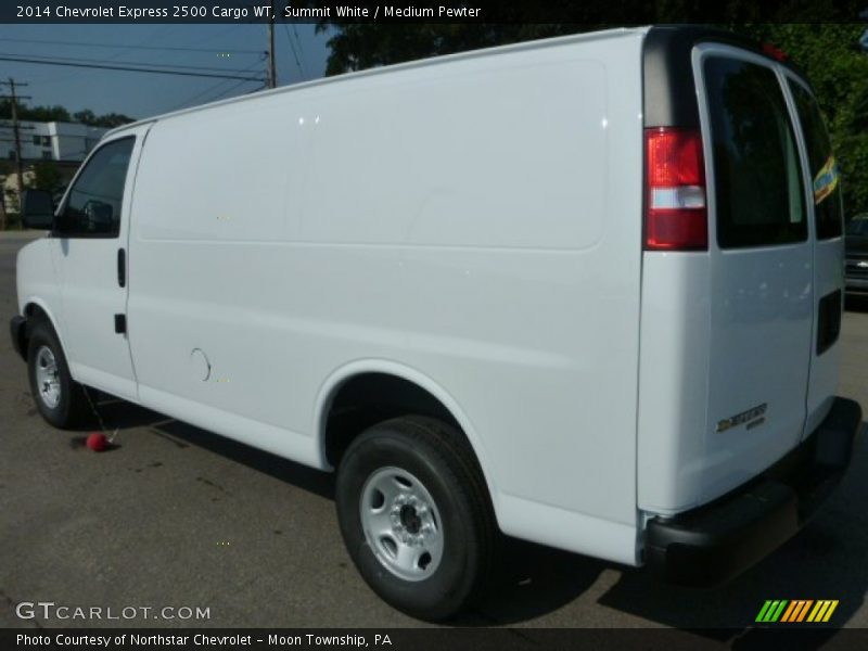 Summit White / Medium Pewter 2014 Chevrolet Express 2500 Cargo WT