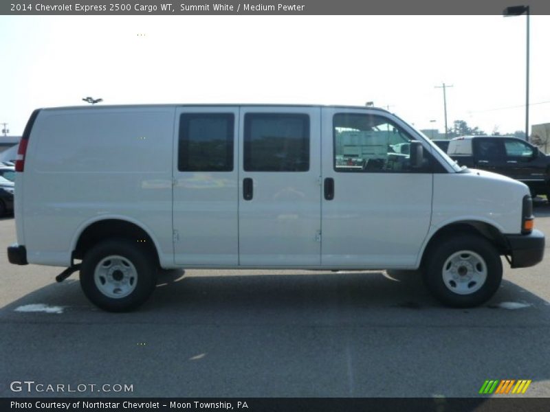 Summit White / Medium Pewter 2014 Chevrolet Express 2500 Cargo WT