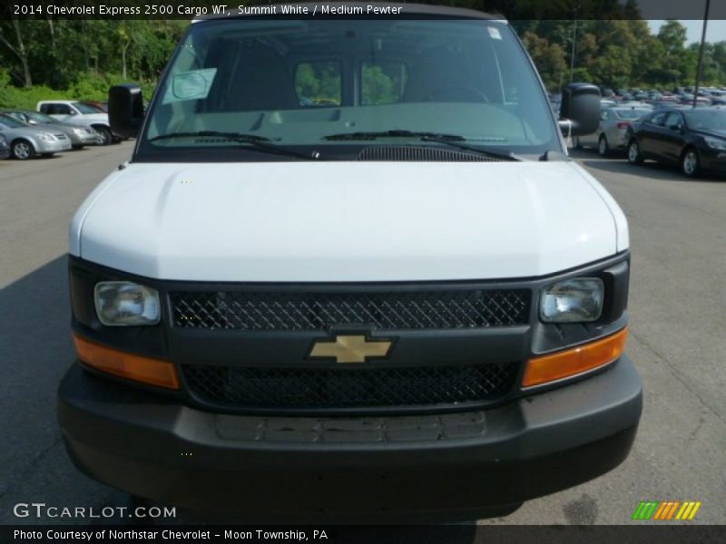 Summit White / Medium Pewter 2014 Chevrolet Express 2500 Cargo WT