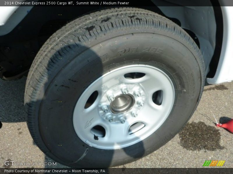 Summit White / Medium Pewter 2014 Chevrolet Express 2500 Cargo WT