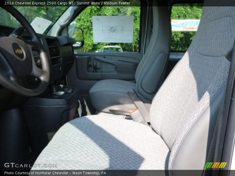 Summit White / Medium Pewter 2014 Chevrolet Express 2500 Cargo WT