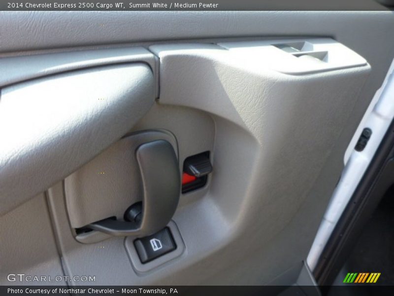 Summit White / Medium Pewter 2014 Chevrolet Express 2500 Cargo WT