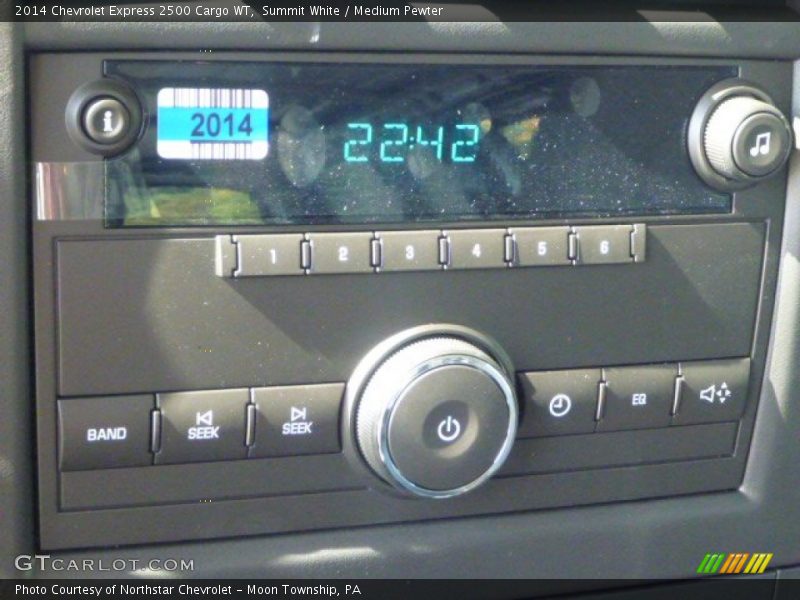 Summit White / Medium Pewter 2014 Chevrolet Express 2500 Cargo WT