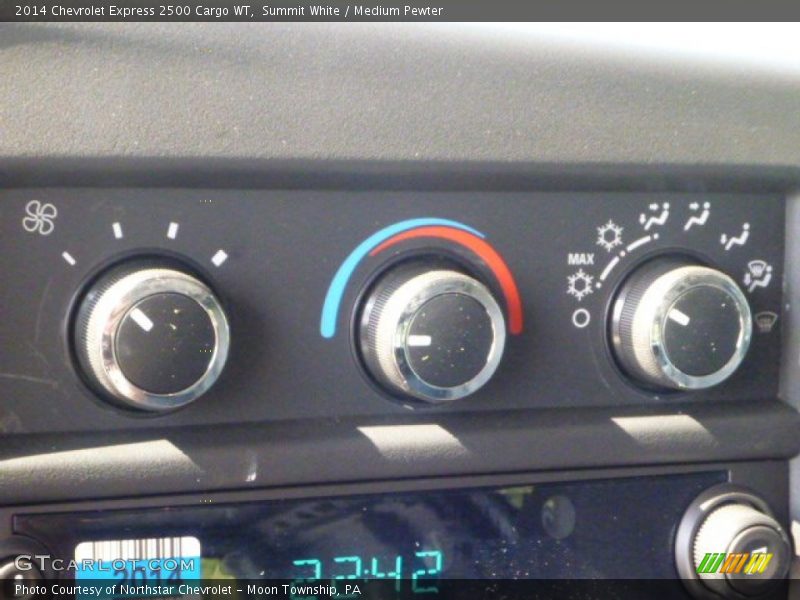 Summit White / Medium Pewter 2014 Chevrolet Express 2500 Cargo WT