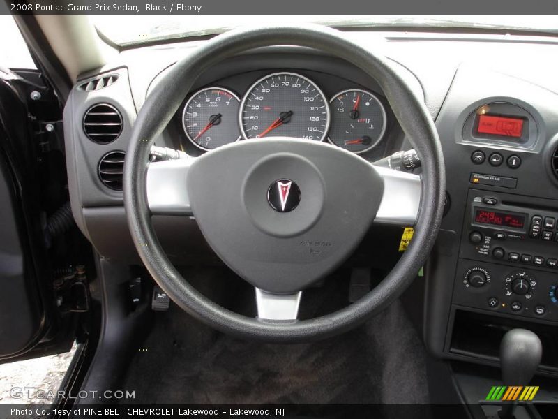 Black / Ebony 2008 Pontiac Grand Prix Sedan