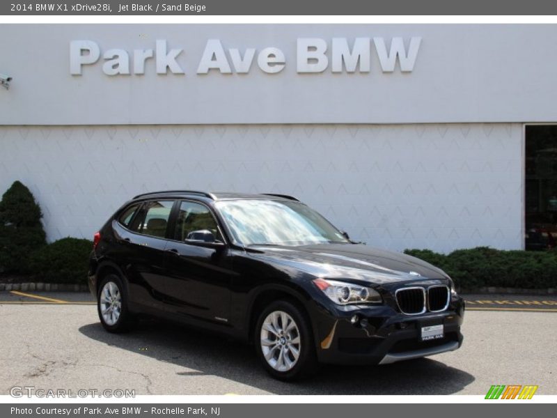 Jet Black / Sand Beige 2014 BMW X1 xDrive28i