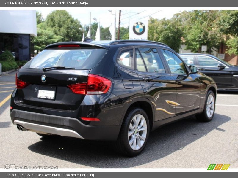 Jet Black / Sand Beige 2014 BMW X1 xDrive28i