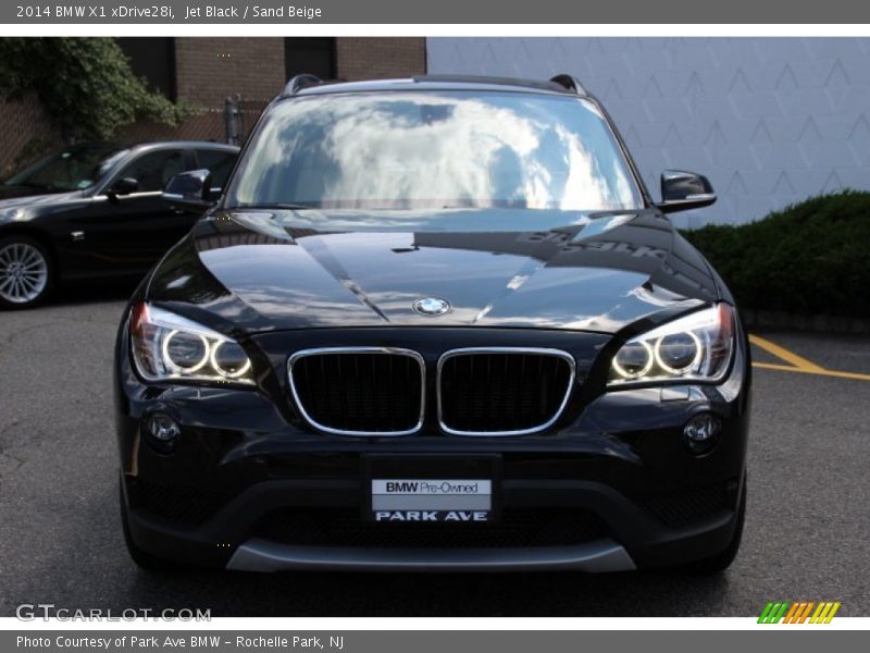 Jet Black / Sand Beige 2014 BMW X1 xDrive28i