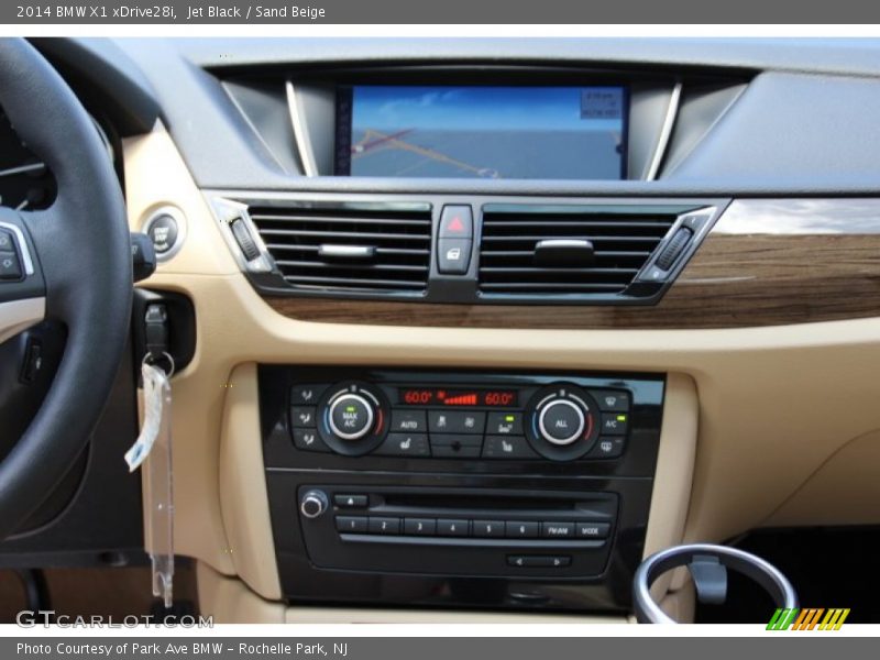 Jet Black / Sand Beige 2014 BMW X1 xDrive28i
