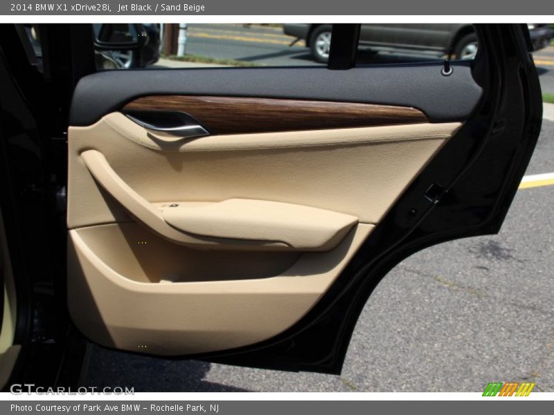 Jet Black / Sand Beige 2014 BMW X1 xDrive28i