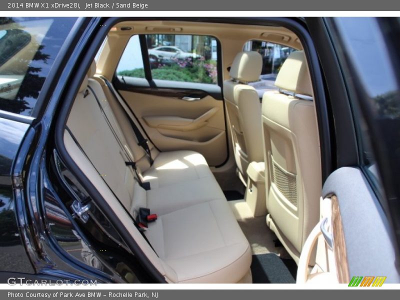 Jet Black / Sand Beige 2014 BMW X1 xDrive28i