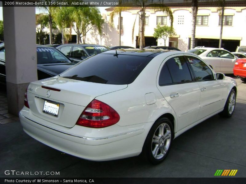 Alabaster White / Charcoal 2006 Mercedes-Benz E 350 Sedan