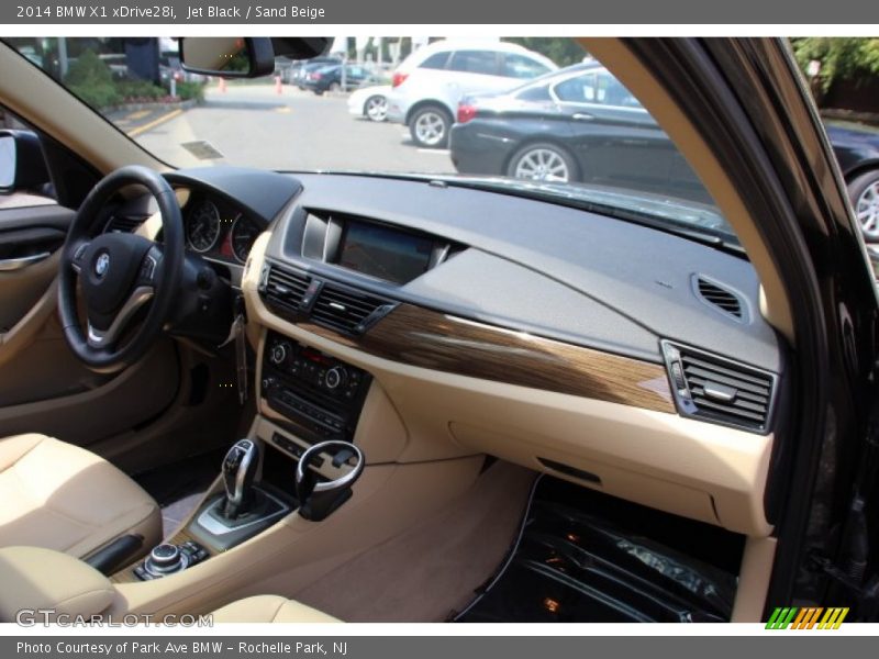 Jet Black / Sand Beige 2014 BMW X1 xDrive28i