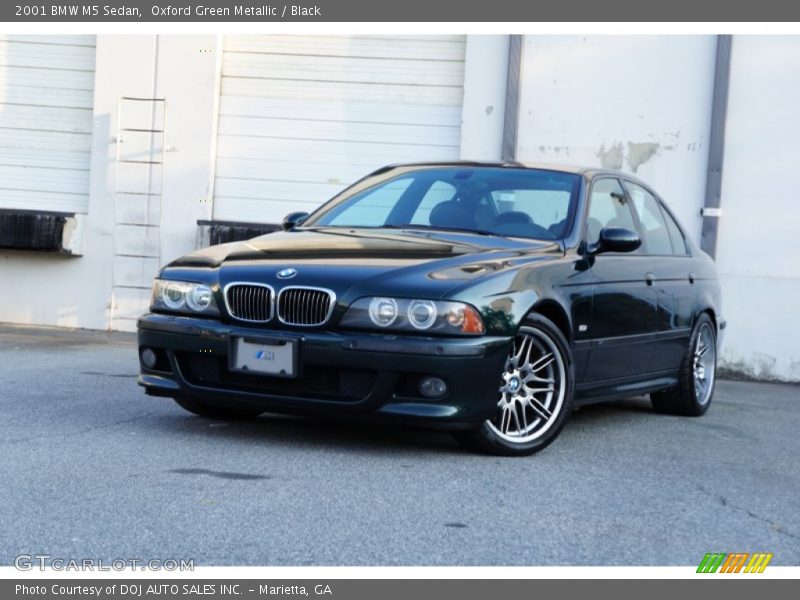 Oxford Green Metallic / Black 2001 BMW M5 Sedan