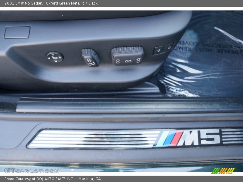 Oxford Green Metallic / Black 2001 BMW M5 Sedan