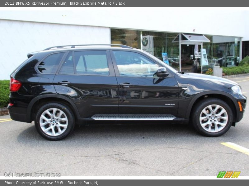 Black Sapphire Metallic / Black 2012 BMW X5 xDrive35i Premium