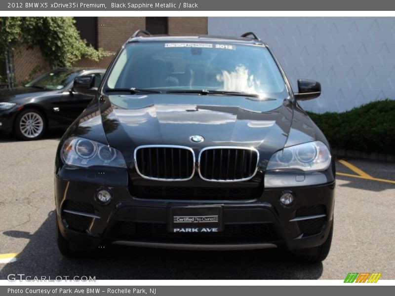 Black Sapphire Metallic / Black 2012 BMW X5 xDrive35i Premium