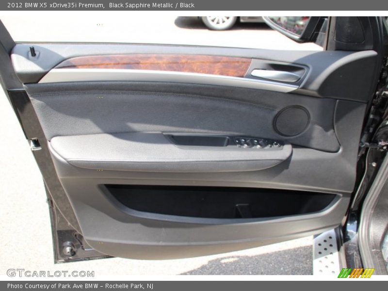 Black Sapphire Metallic / Black 2012 BMW X5 xDrive35i Premium